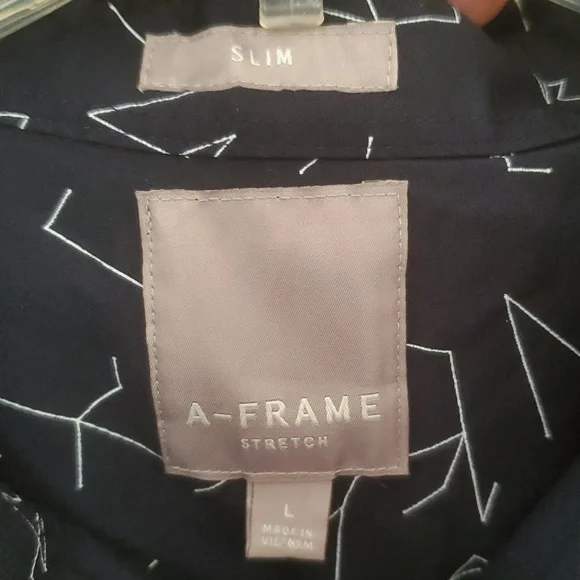 A-FRAME slim fit short sleeve shirt - Picture 3 of 7